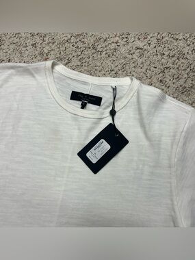 Rag & Bone Icons Men's White Peruvian Cotton Classic Crew Tee Sz XL New York NWT